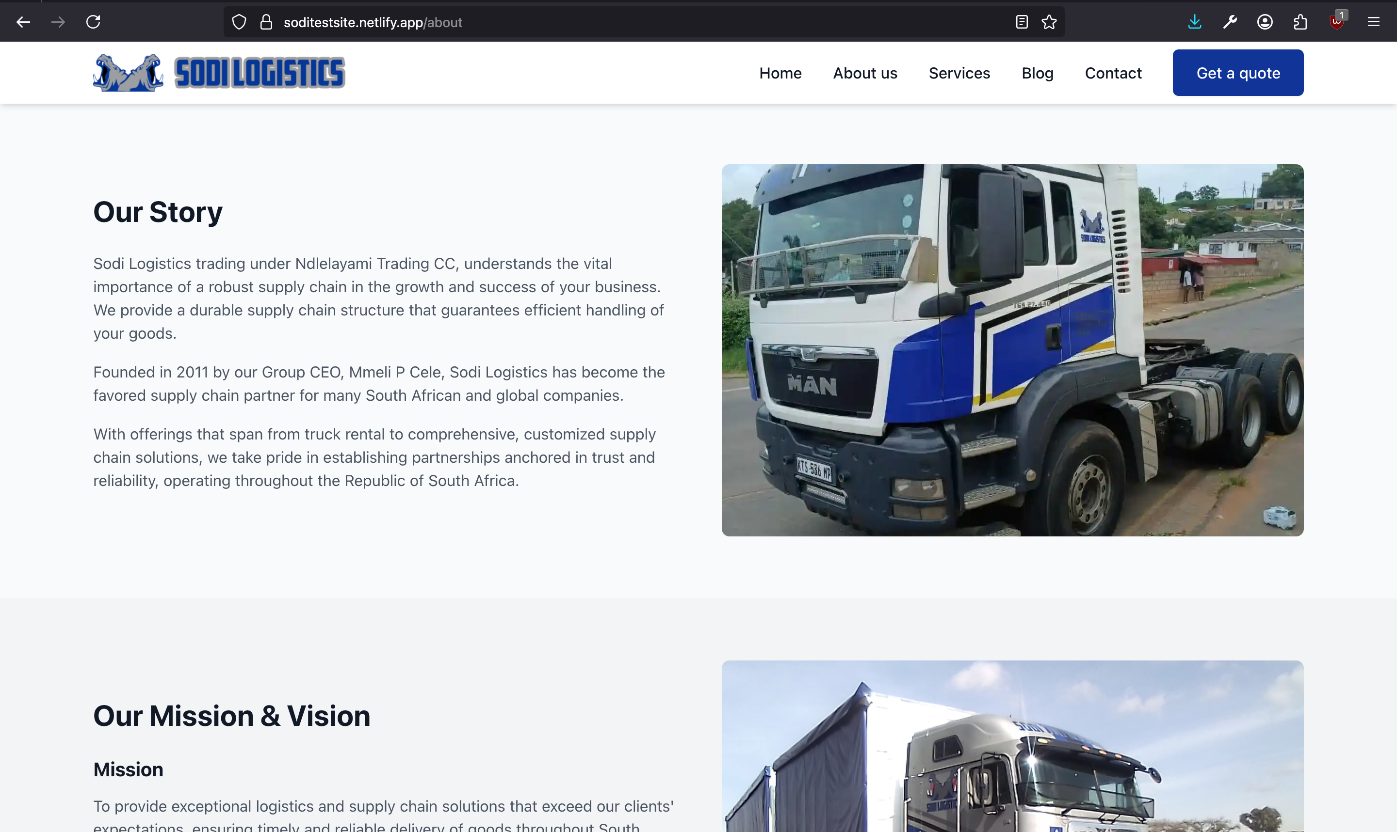Sodi Logistics - View 2